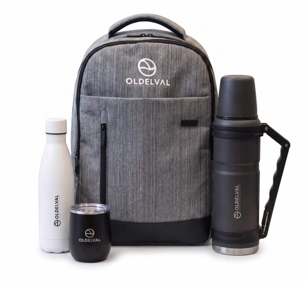 Set de drinkware desarrollado para OLDELVAL