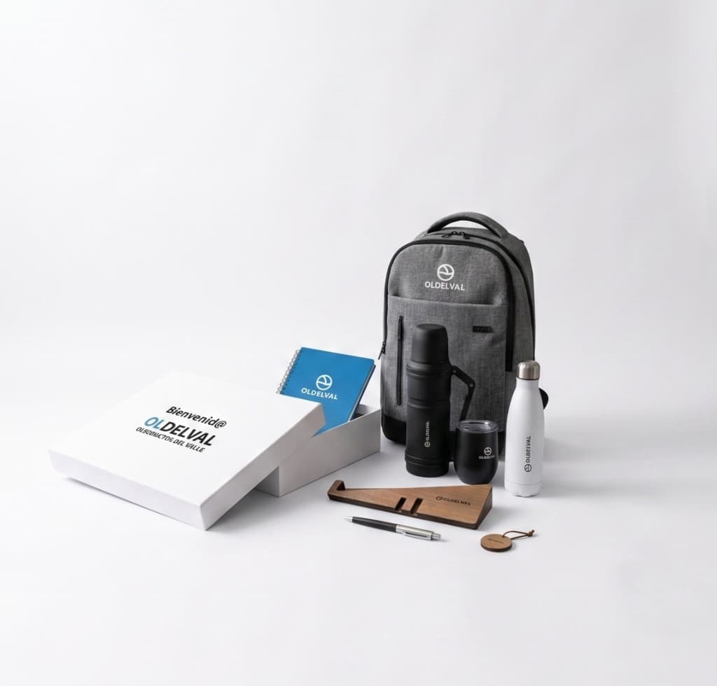 Kit de bienvenida desarrollado para OLDELVAL