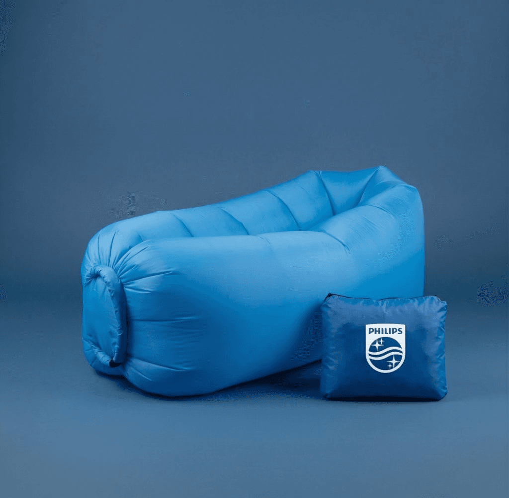 Inflable plegable