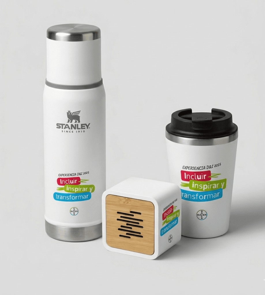 Kit de termo, vaso y parlante