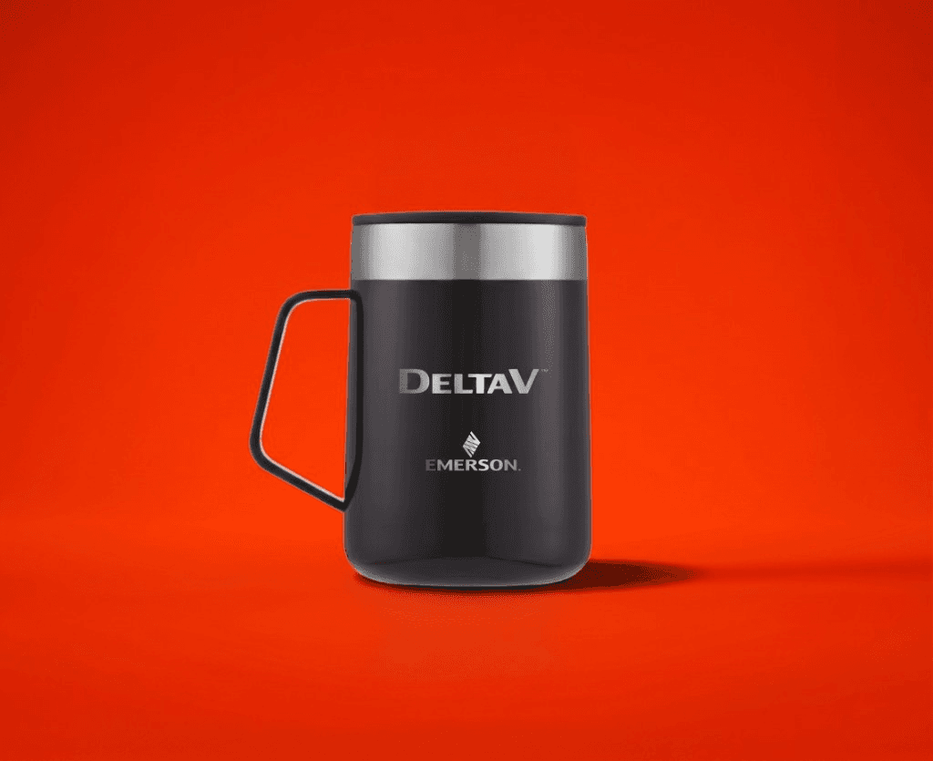 Taza térmica con tapa