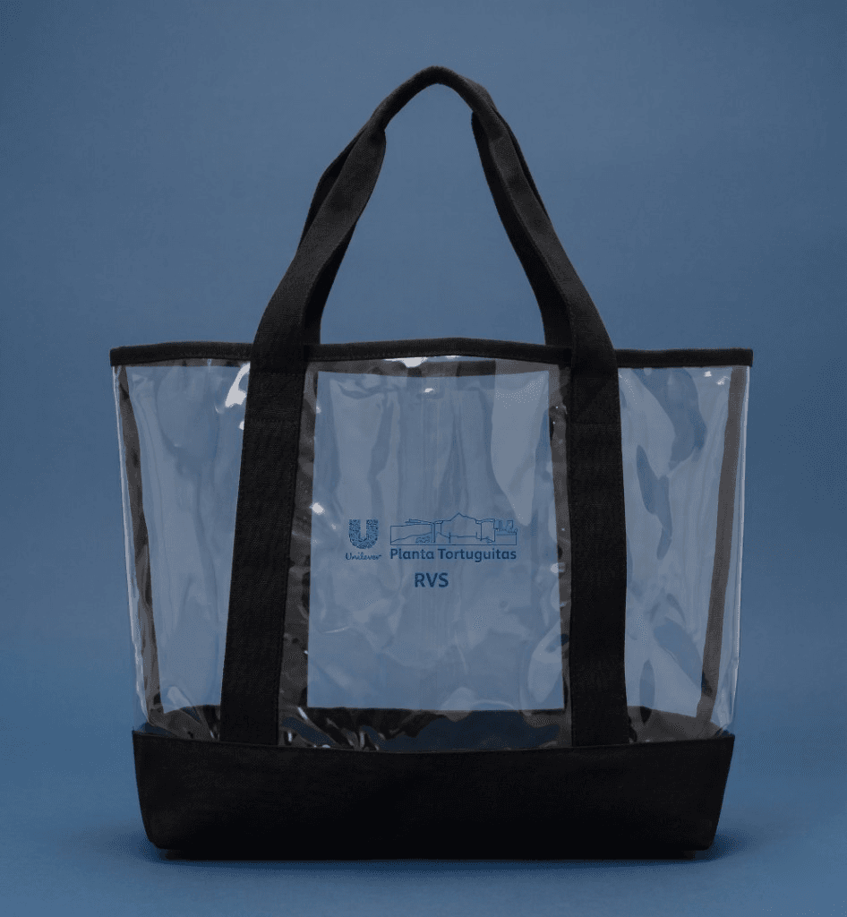Tote transparente