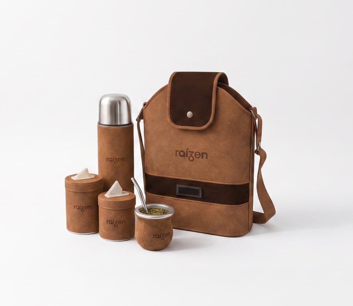 Set matero de cuerina desarrollado para Raízen