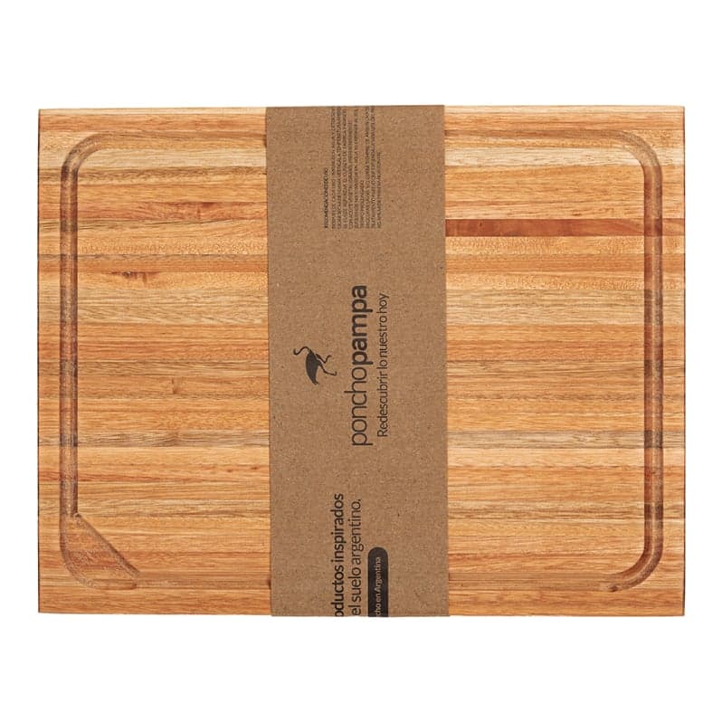 Tabla De Asado Poncho Pampa 36x29x3 cm