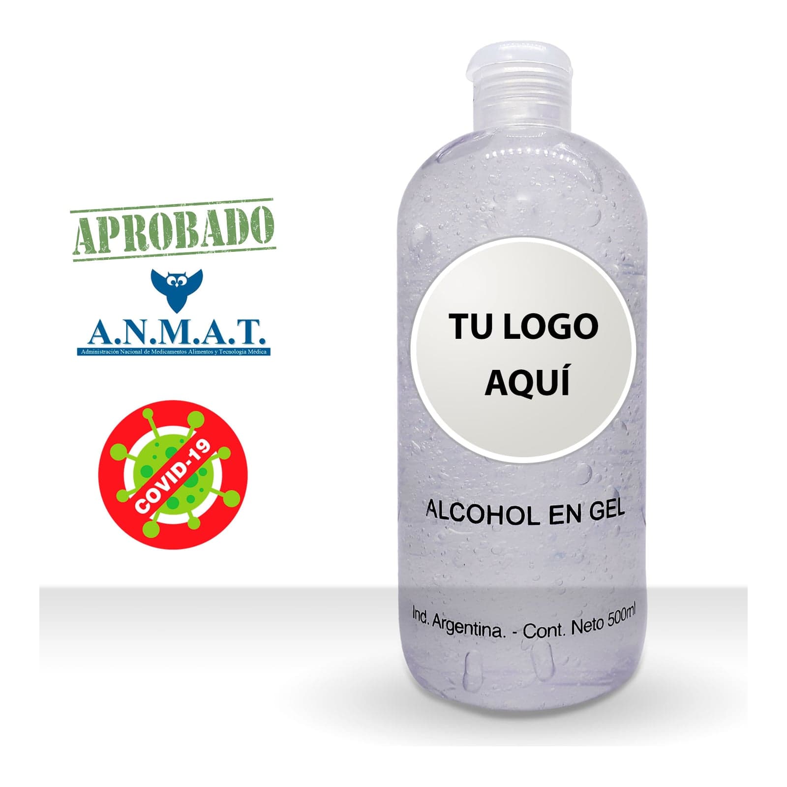 Alcohol En Gel 500 Cc