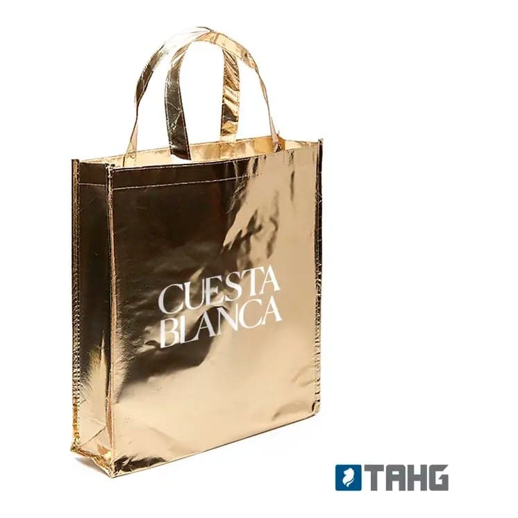 Bolsa Shopping Metalica 36x40x10