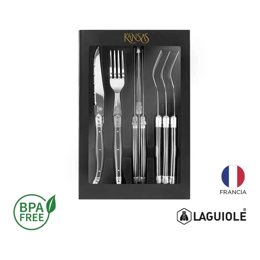 Set De 8 Cubiertos Laguiole