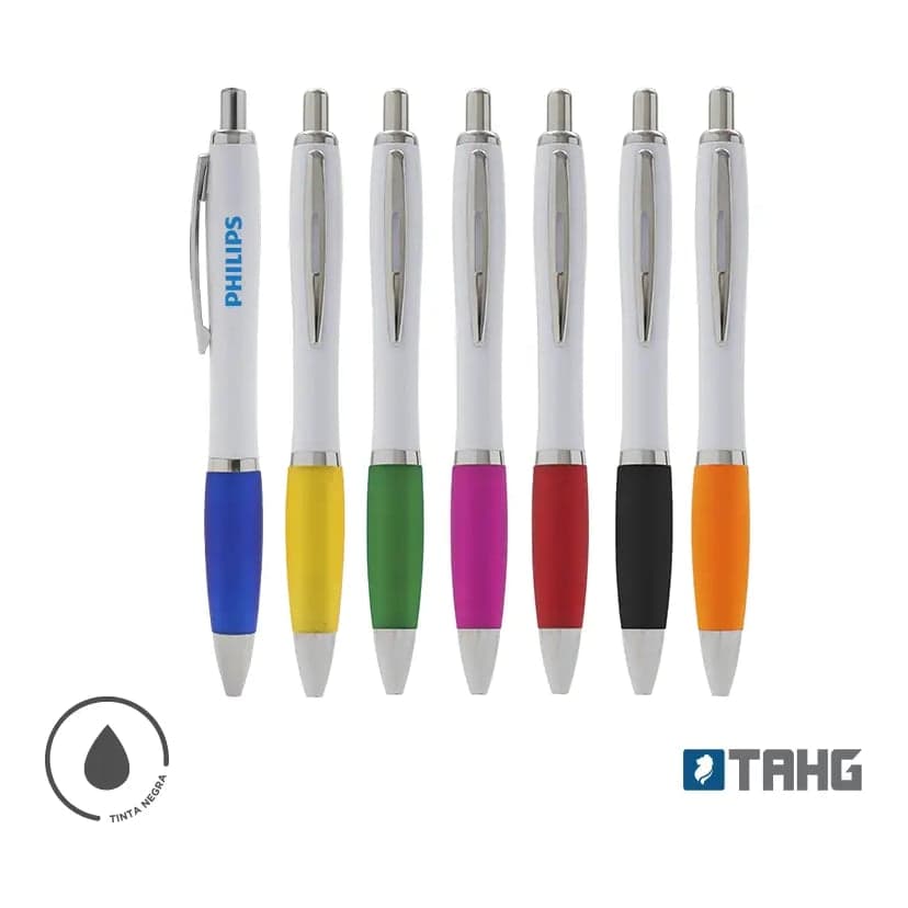 Boligrafo Vento White