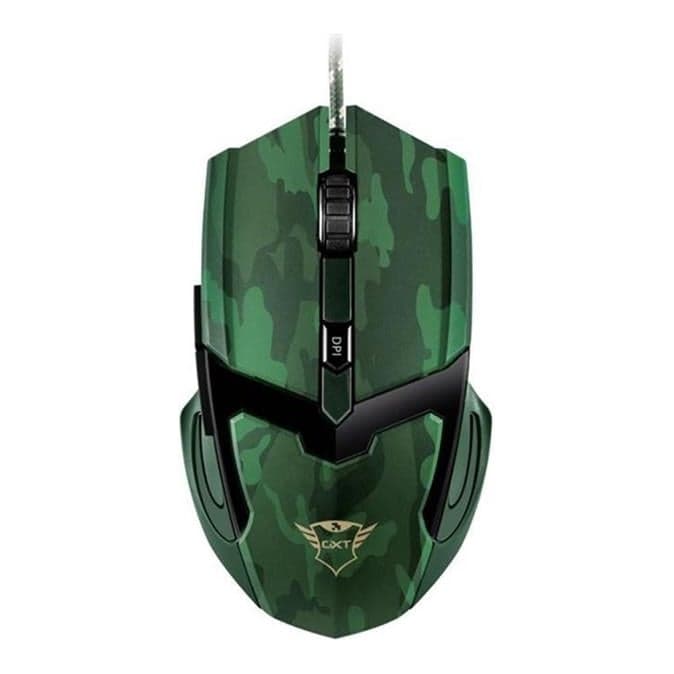 Trust Gav Mouse Gaming Gxt 101c Jungle Camo 4800dpi USB