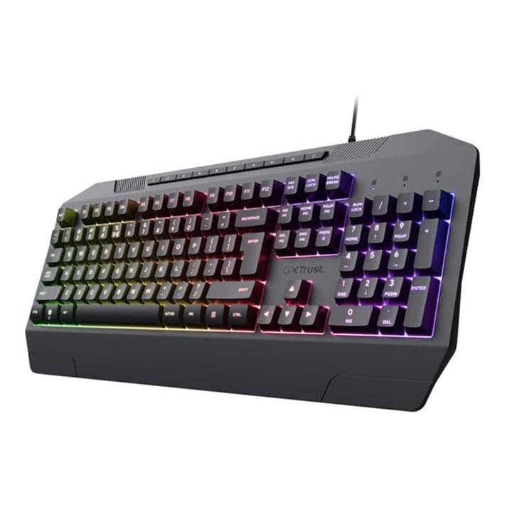 Trust Evocx Teclado Gaming Iluminado Gxt 836 USB Black
