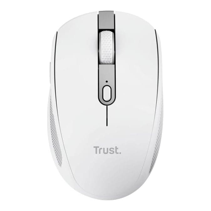 Trust Ozaa Mouse Wirel. Recargable Rf+bt USB White