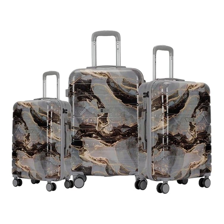 Zom Valijas Rigidas Zl-s628mb - Set X 3 Valijas - Marble Vulcano