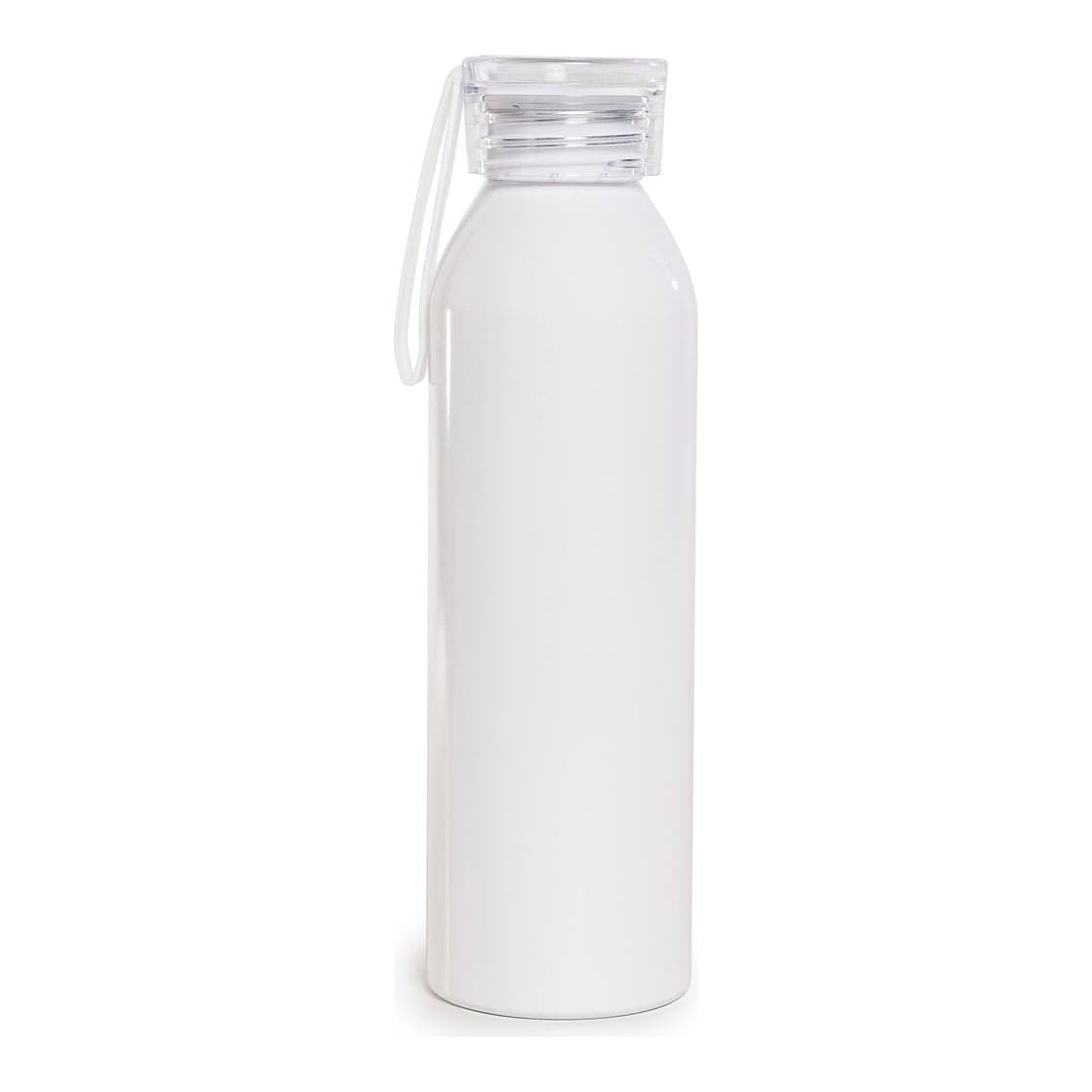 Botella Aluminio 600 ml Con Tapa Silicona