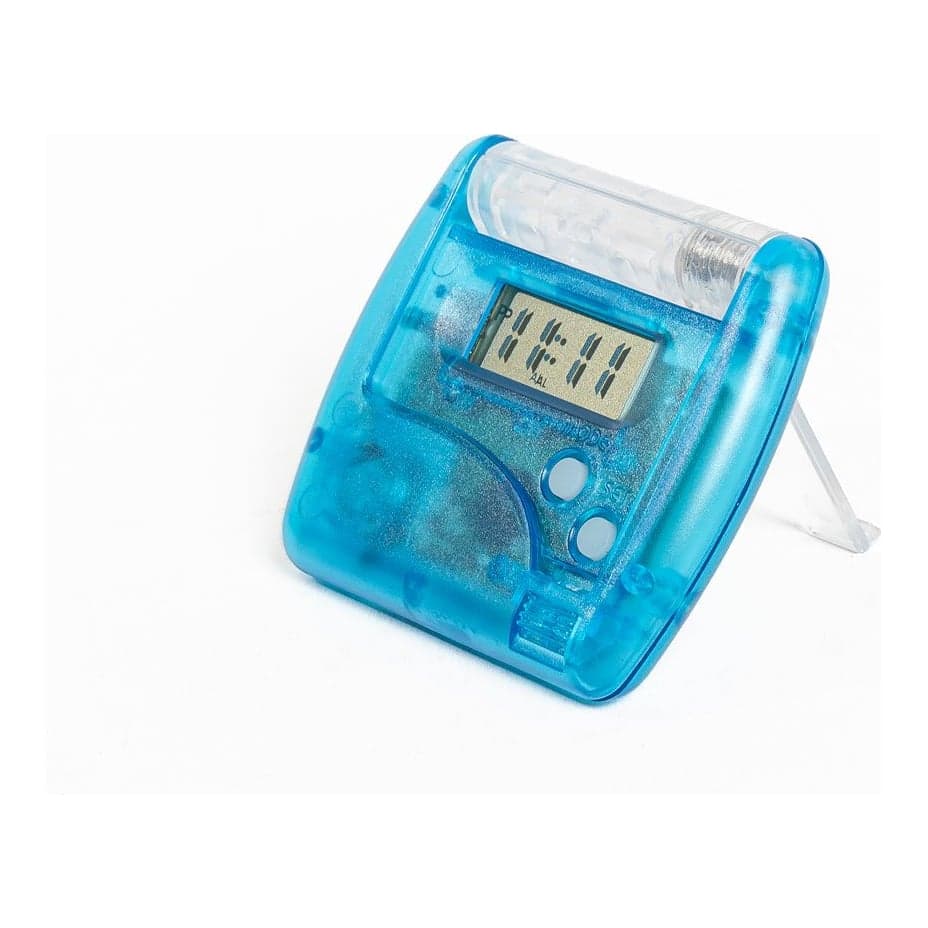 Reloj De Viaje Plástico Con Alarma Y Press Up