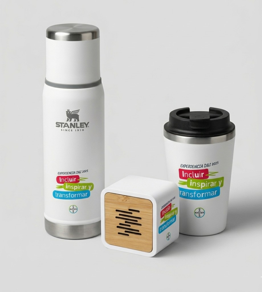 Kit de termo, vaso y parlante